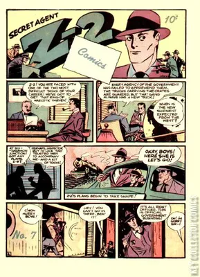 Secret Agent Z-2 Comics