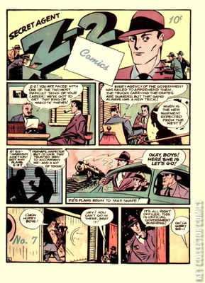 Secret Agent Z-2 Comics
