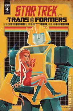 Variant Cover for Star Trek vs. Transformers #4