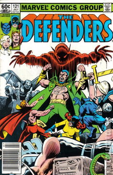 Variant Cover for Defenders #121