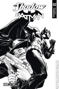 Variant Cover for The Shadow / Batman #2