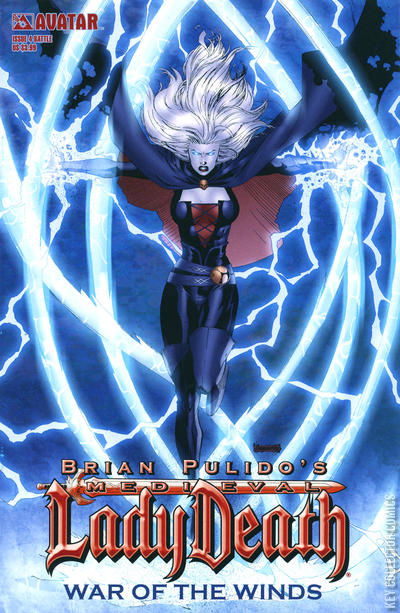 Variant Cover for Medieval Lady Death: War of the Winds #4