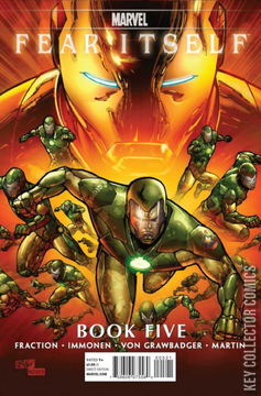 Variant Cover for Fear Itself #5