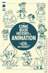 Variant Cover for The Comic Book History of Animation #1
