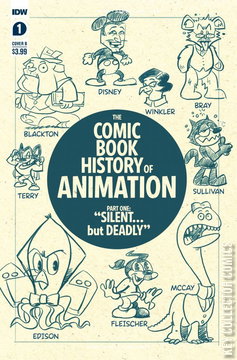 Variant Cover for The Comic Book History of Animation #1