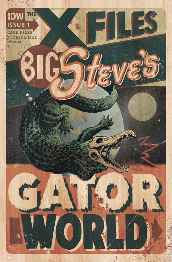 Variant Cover for The X-Files: Case Files - Florida Man #1