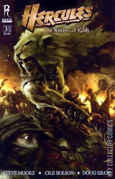 Variant Cover for Hercules: The Knives of Kush #3