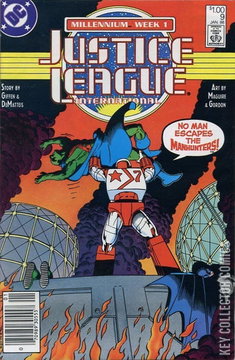 Variant Cover for Justice League International #9