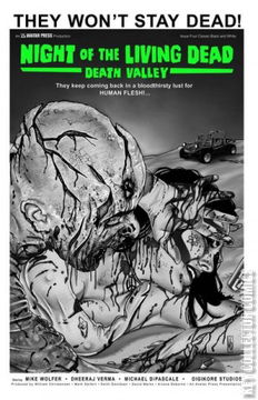 Variant Cover for Night of the Living Dead: Death Valley #4