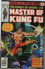 Variant Cover for Master of Kung Fu #58