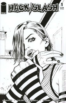 Variant Cover for Hack / Slash: Resurrection #1