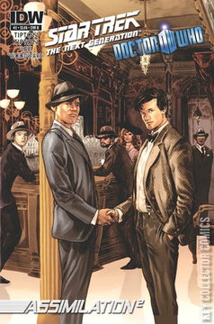 Variant Cover for Star Trek: The Next Generation / Doctor Who - Assimilation2 #2