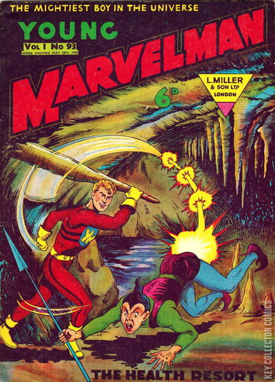 Cover art for Young Marvelman #93 