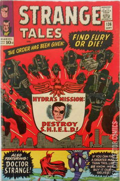 Variant Cover for Strange Tales #136