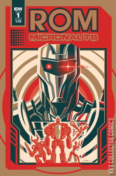 Variant Cover for ROM and the Micronauts #1
