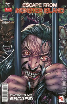 Variant Cover for Escape From Monster Island #1