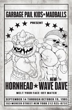 Variant Cover for Madballs vs. Garbage Pail Kids: Slime Again #2