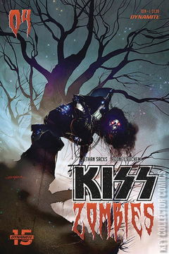 Variant Cover for KISS / Zombies #4