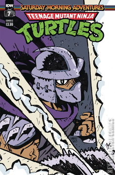 Variant Cover for Teenage Mutant Ninja Turtles: Saturday Morning Adventures #7