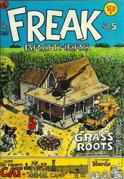 Variant Cover for The Fabulous Furry Freak Brothers #5