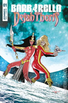 Variant Cover for Barbarella / Dejah Thoris #1