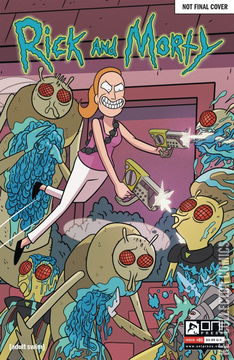 Variant Cover for Rick and Morty #5