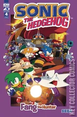 Cover for Sonic the Hedgehog: Fang the Hunter #4