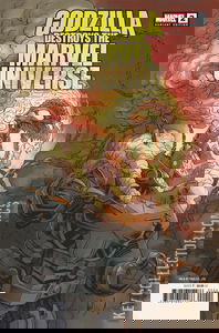 Godzilla Destroys the Marvel Universe #2