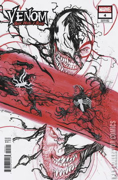 Variant Cover for Venom: Black, White & Blood #4
