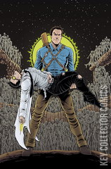 Variant Cover for Army of Darkness vs. Reanimator: Necronomicon Rising #5