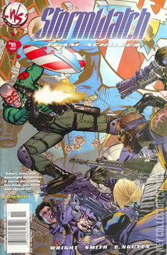 Variant Cover for Stormwatch: Team Achilles #15