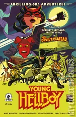 Variant Cover for Young Hellboy: Thrilling Sky Adventures #3