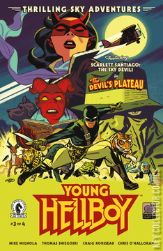 Variant Cover for Young Hellboy: Thrilling Sky Adventures #3
