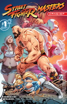Variant Cover for Street Fighter Masters: Zangief #1