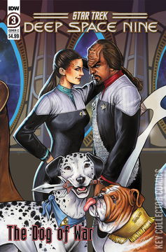 Variant Cover for Star Trek: Deep Space Nine -  The Dog of War #3