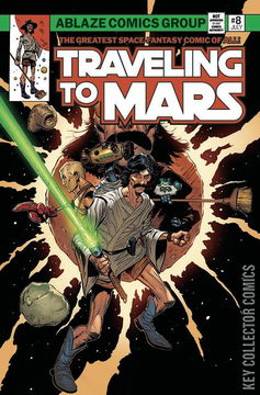 Variant Cover for Traveling to Mars #8