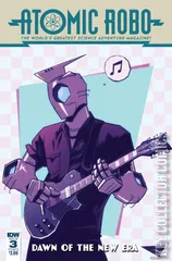 Variant Cover for Atomic Robo: The Dawn of a New Era #3