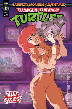 Variant Cover for Teenage Mutant Ninja Turtles: Saturday Morning Adventures #2