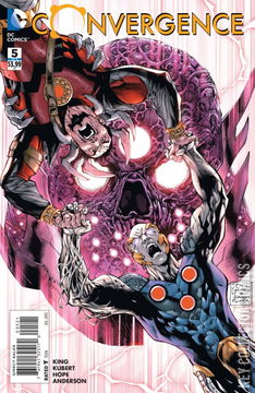 Variant Cover for Convergence #5