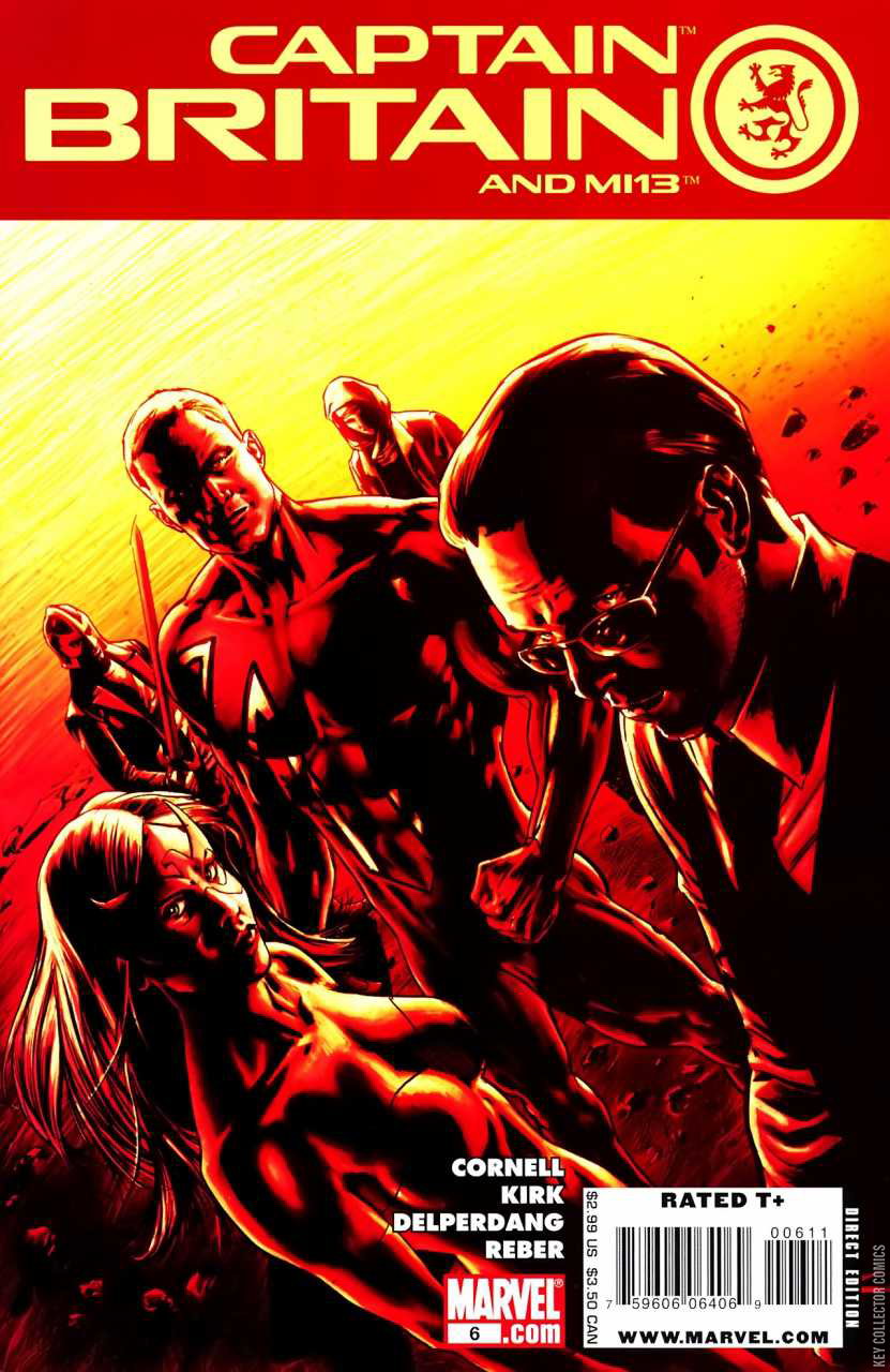 Captain Britain and MI 13 #6 Published December 2008