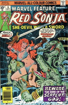 Variant Cover for Marvel Feature #6