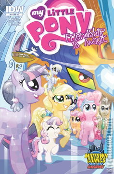 Variant Cover for My Little Pony: Friendship Is Magic #4
