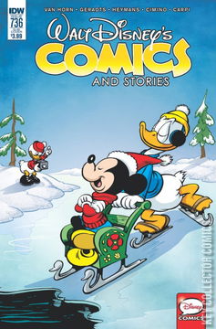Variant Cover for Walt Disney's Comics and Stories #736