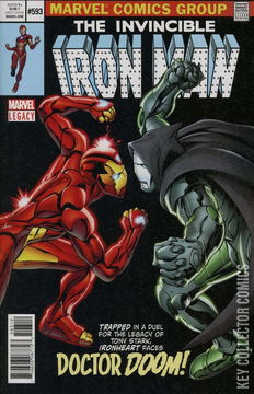 Variant Cover for Iron Man #593