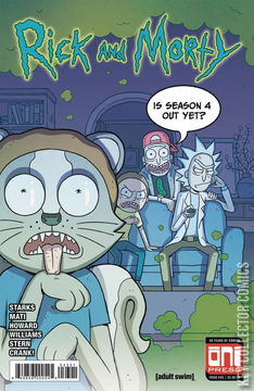 Variant Cover for Rick and Morty #43