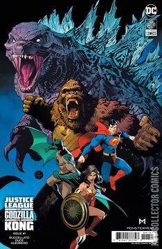Variant Cover for Justice League vs. Godzilla vs. Kong #1