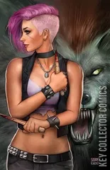 Variant Cover for No Heroine #2