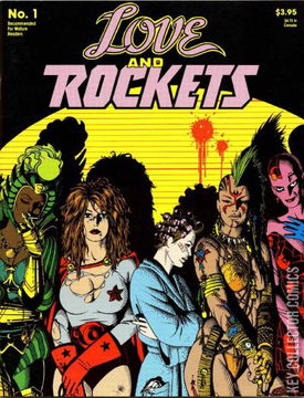Variant Cover for Love and Rockets #1