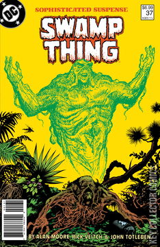 Variant Cover for Saga of the Swamp Thing #37