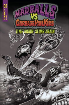 Variant Cover for Madballs vs. Garbage Pail Kids: Slime Again #2